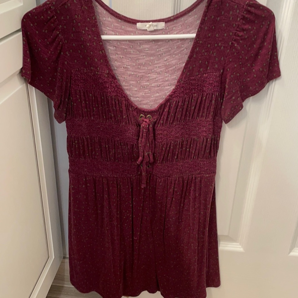 Maurices small babydoll top